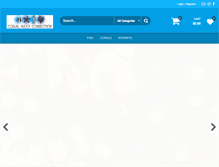 Tablet Screenshot of coralreefconnection.com